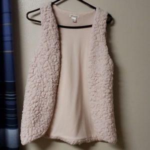Pink pre owned fashion vest